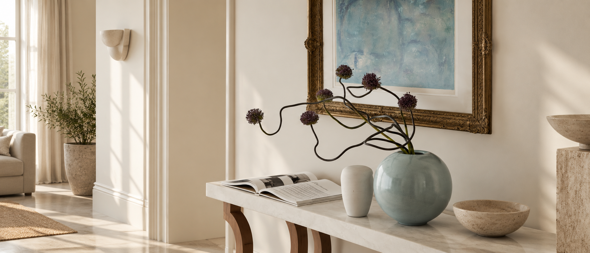 Thoughtful home accents and decorative pieces