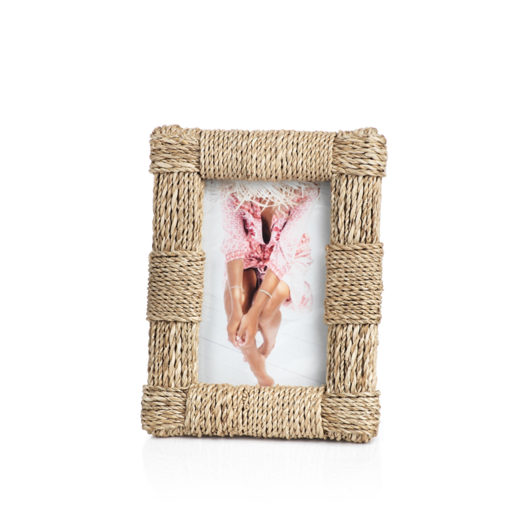 Abaca Rope Photo Frame